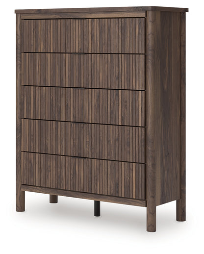 Pamytta Brown Wide Chest of Drawers - PCB2614-46