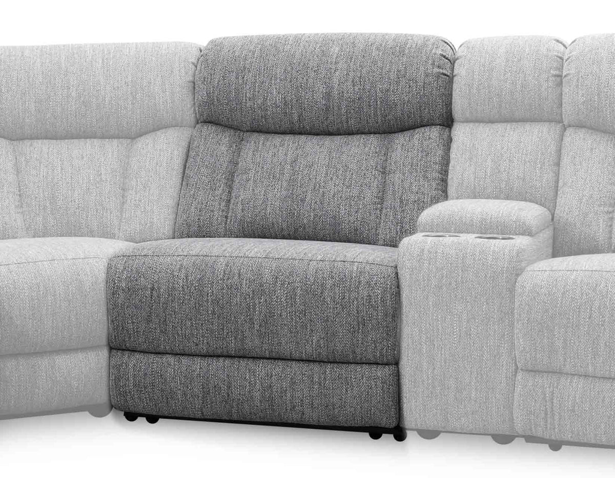 Park City Armless Dual-Power Recliner