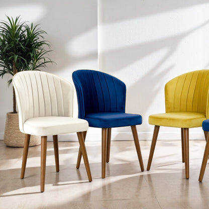 Parsons Dining Chair Set of 2 - Gold Velvet - DCH01704303