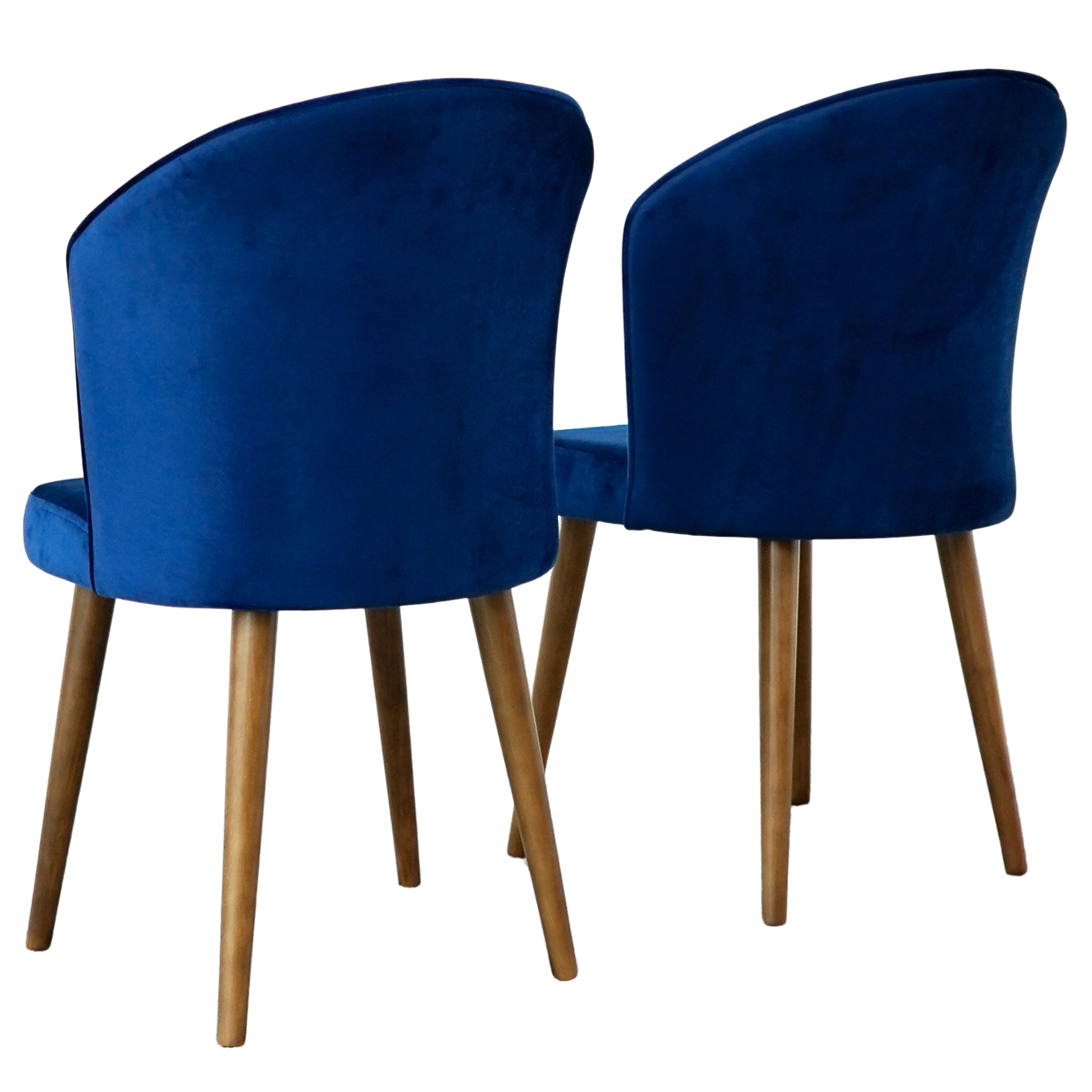 Parsons Dining Chair Set of 2 - Navy Blue Velvet - DCH01704302