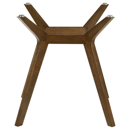 Paxton Square Wood Counter Height Dining Table Base Brown - 122178
