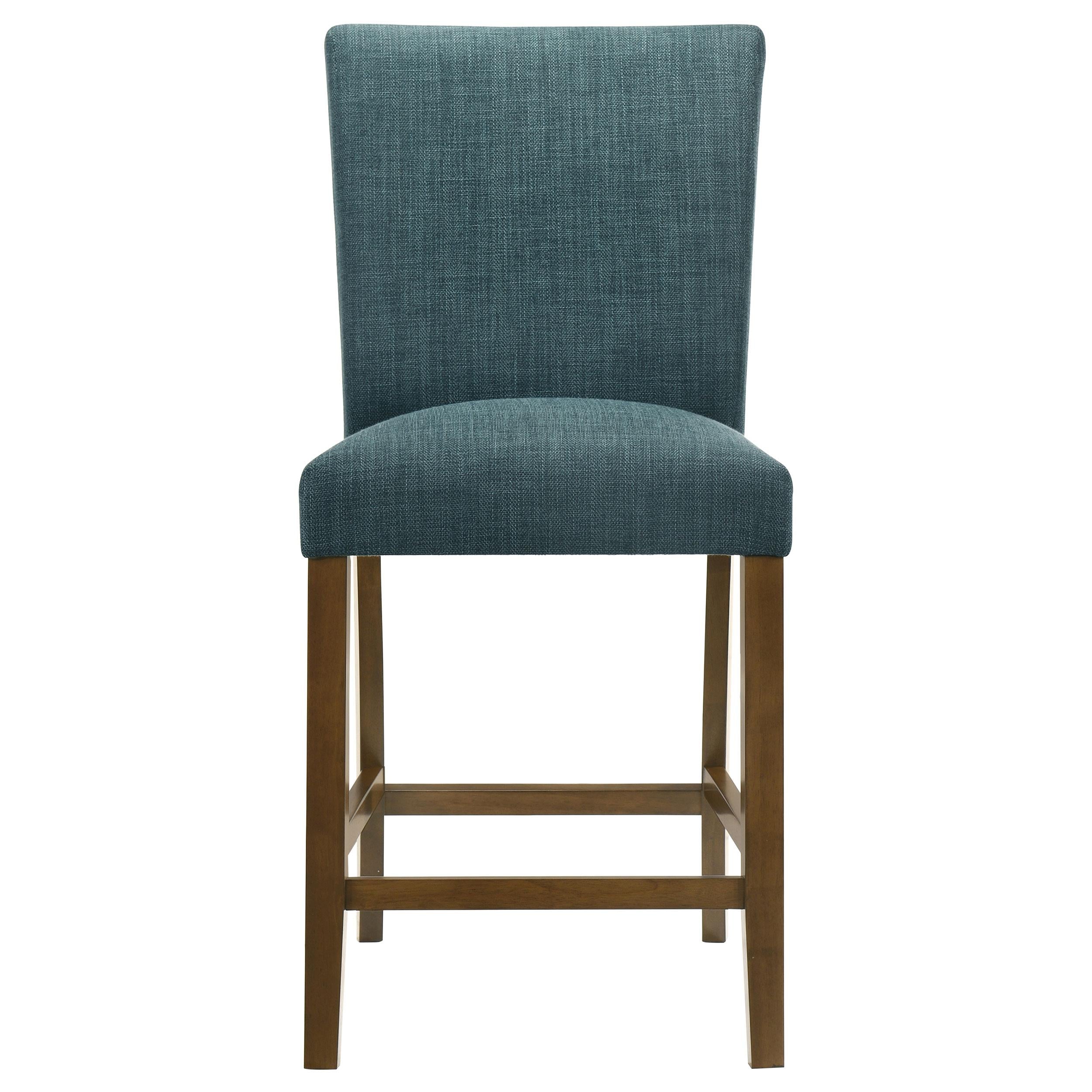 Paxton Upholstered Counter Height Dining Chair Teal Blue (Set of 2) - 122179TLB