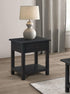  Payne 1-drawer Wood End Table with Shelf Java - 710567