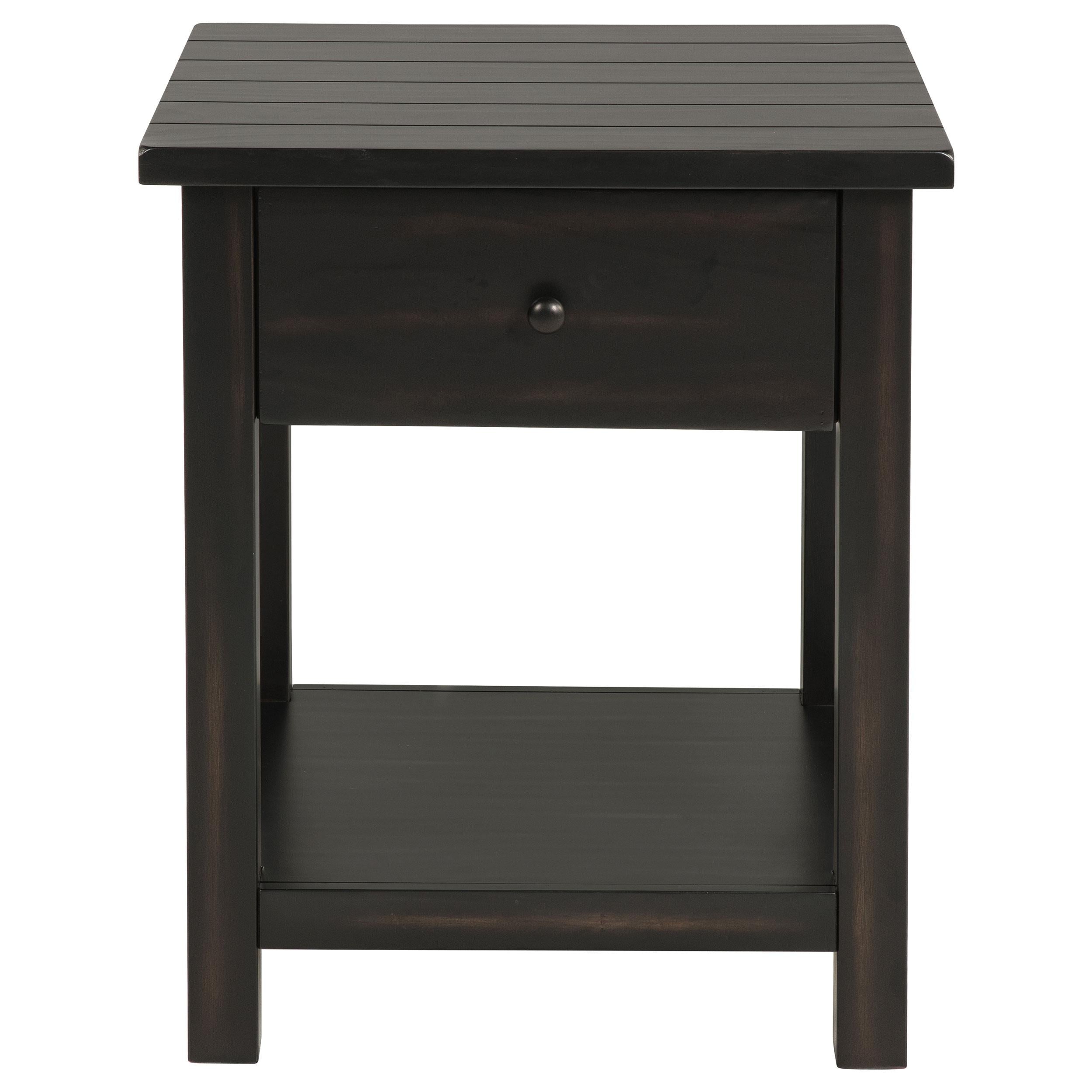 Payne 2-piece Coffee and 1-drawer End Table Set Java - 710568-S2