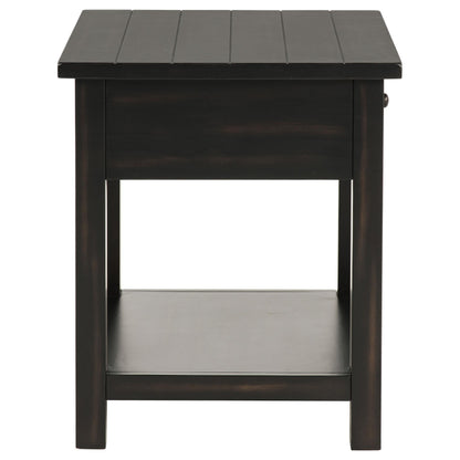 Payne 2-piece Coffee and 1-drawer End Table Set Java - 710568-S2