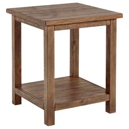 Payne 2-piece Coffee and End Table Set Distressed Brown - 710548-S2A
