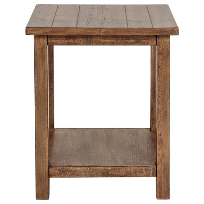 Payne 2-piece Coffee and End Table Set Distressed Brown - 710548-S2A