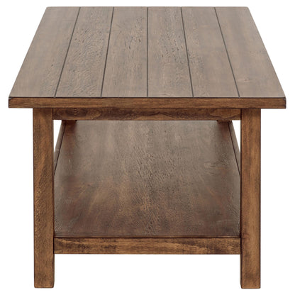 Payne 2-piece Coffee and End Table Set Distressed Brown - 710548-S2A