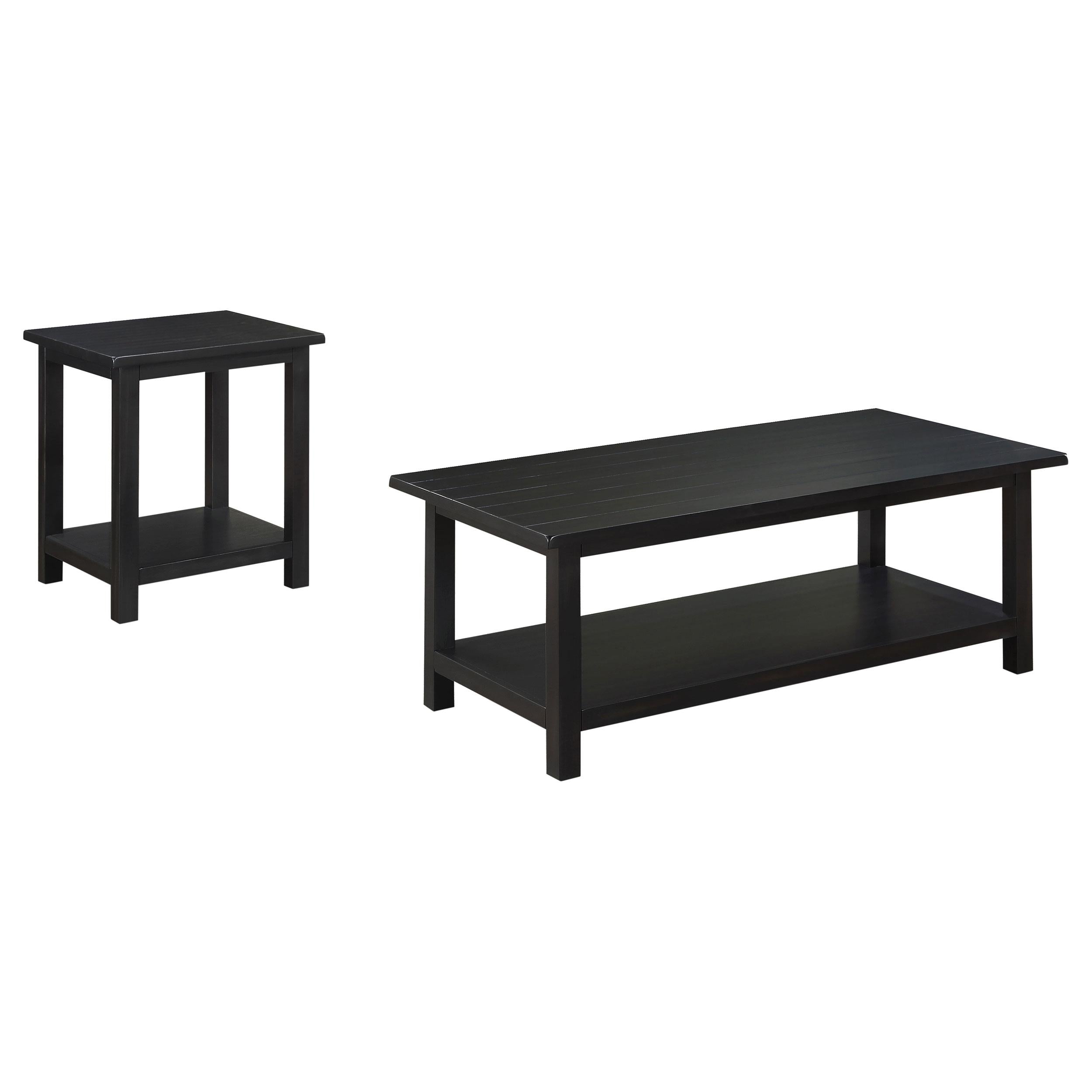 Payne 2-piece Coffee and End Table Set Distressed Java - 710568-S2A