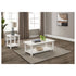 Payne 2-piece Coffee and End Table Set Distressed White - 710558-S2A