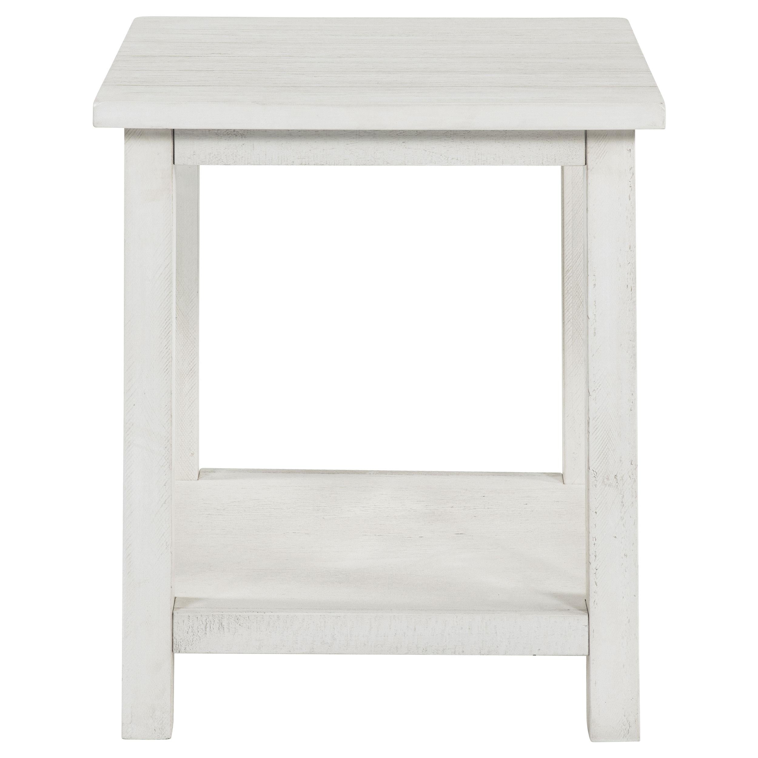 Payne 2-piece Coffee and End Table Set Distressed White - 710558-S2A