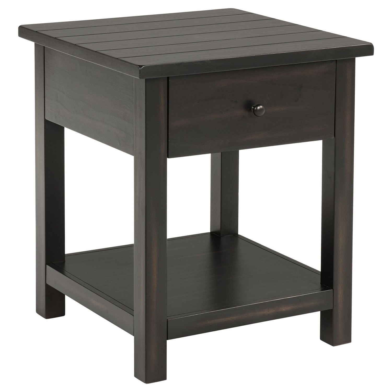 Payne 3-piece Coffee and 1-drawer End Table Set Java - 710568-S3
