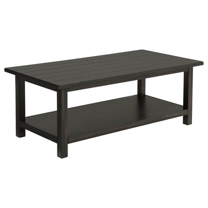 Payne 3-piece Coffee and 1-drawer End Table Set Java - 710568-S3
