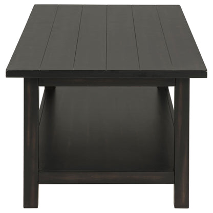 Payne 3-piece Coffee and 1-drawer End Table Set Java - 710568-S3