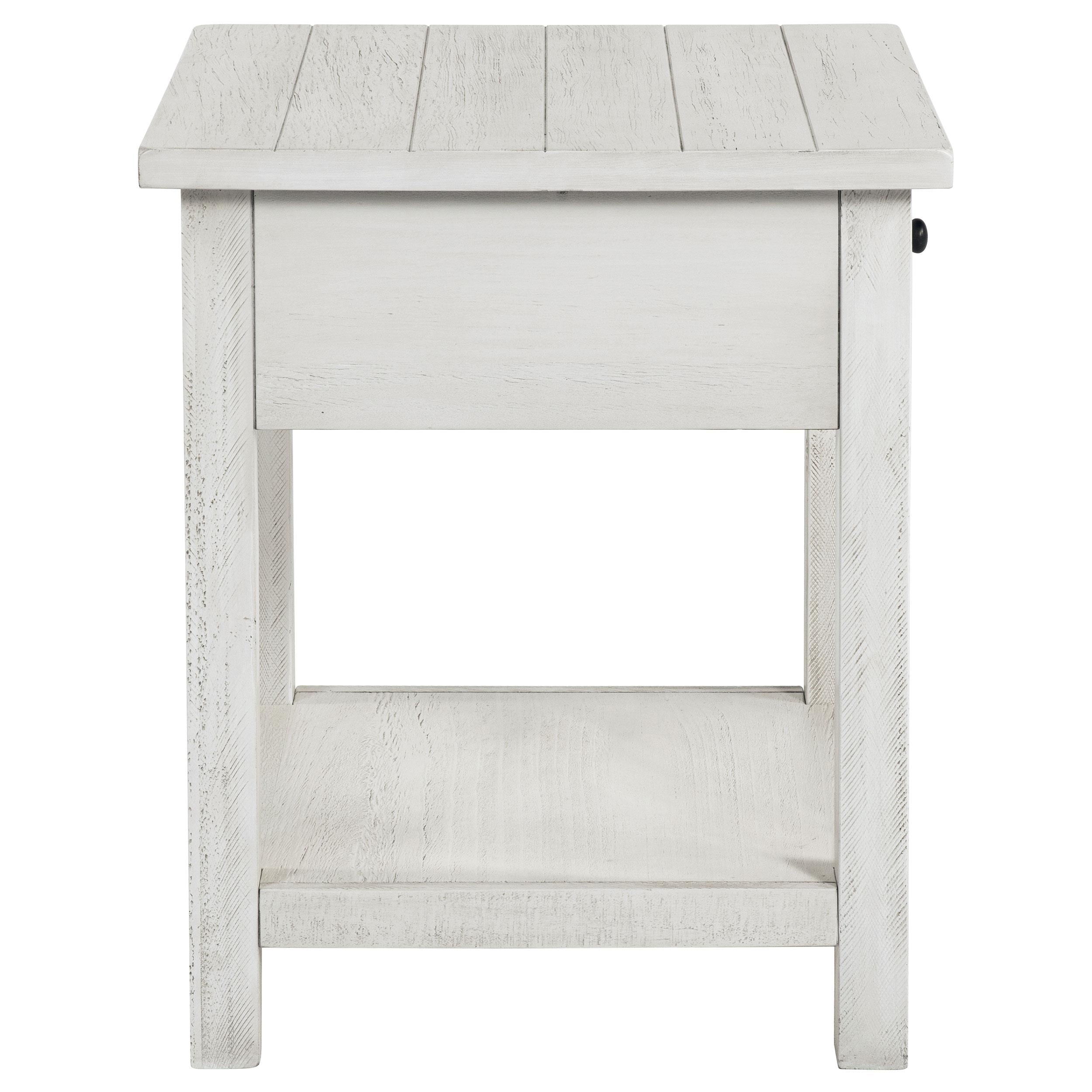 Payne 3-piece Coffee and 1-drawer End Table Set White - 710558-S3