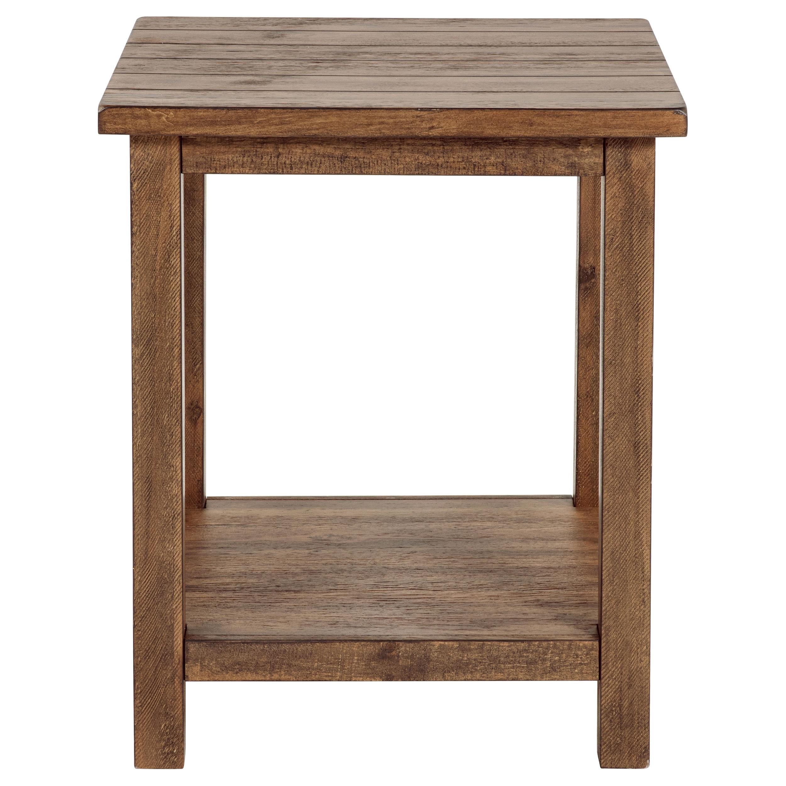 Payne 3-piece Coffee and End Table Set Distressed Brown - 710548-S3A