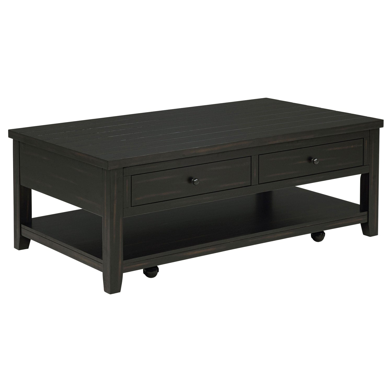 Payne 48-inch Mobile Lift Top Coffee Table Distressed Java - 710565