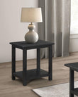  Payne Wood End Table with Shelf Java - 710566