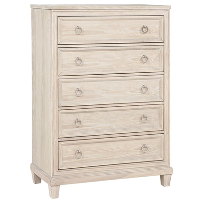 Pembroke 5-piece Queen Bedroom Set Washed Oak - 215921Q-S5