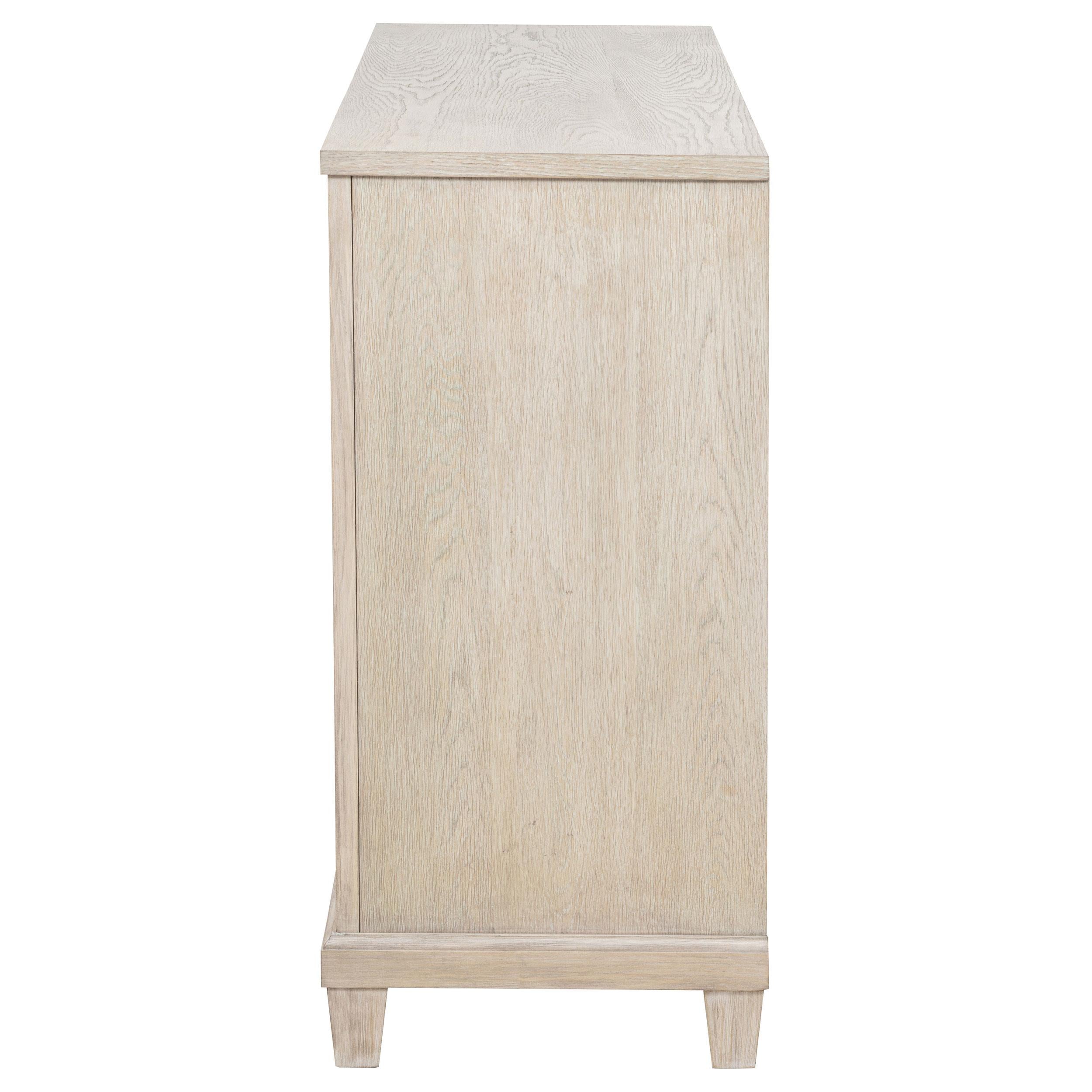 Pembroke 6-drawer Bedroom Dresser Cabinet Washed Oak - 215923