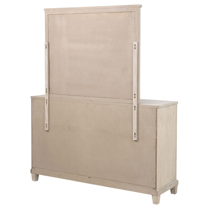 Pembroke 6-drawer Bedroom Dresser with Mirror Washed Oak - 215923M
