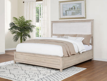 Pembroke 66-inch California King Panel Bed Washed Oak - 215921KW