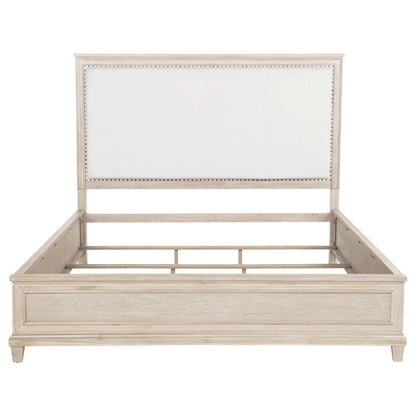 Pembroke 66-inch California King Panel Bed Washed Oak - 215921KW
