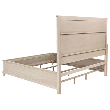 Pembroke 66-inch California King Panel Bed Washed Oak - 215921KW