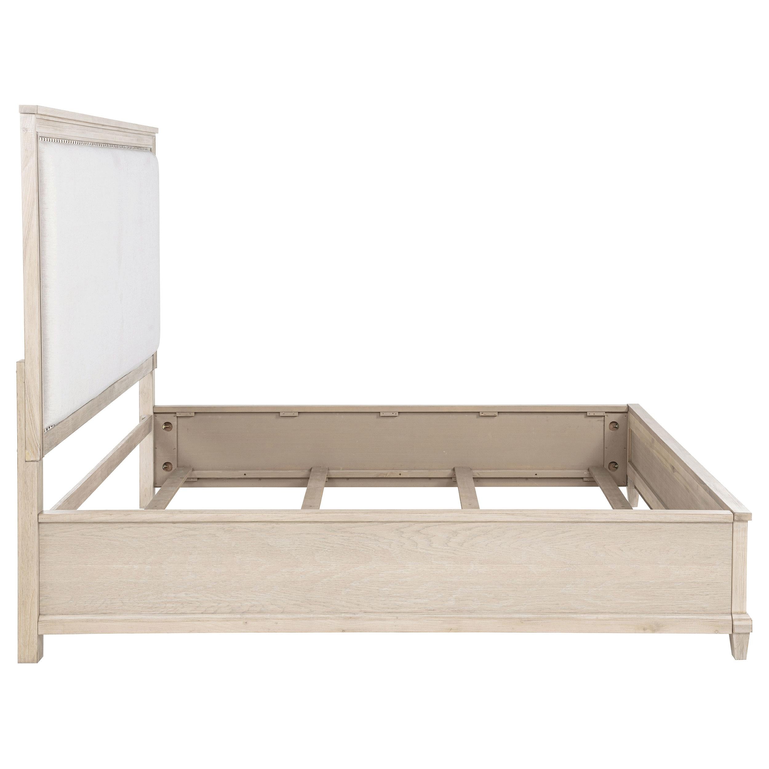 Pembroke 66-inch California King Panel Bed Washed Oak - 215921KW