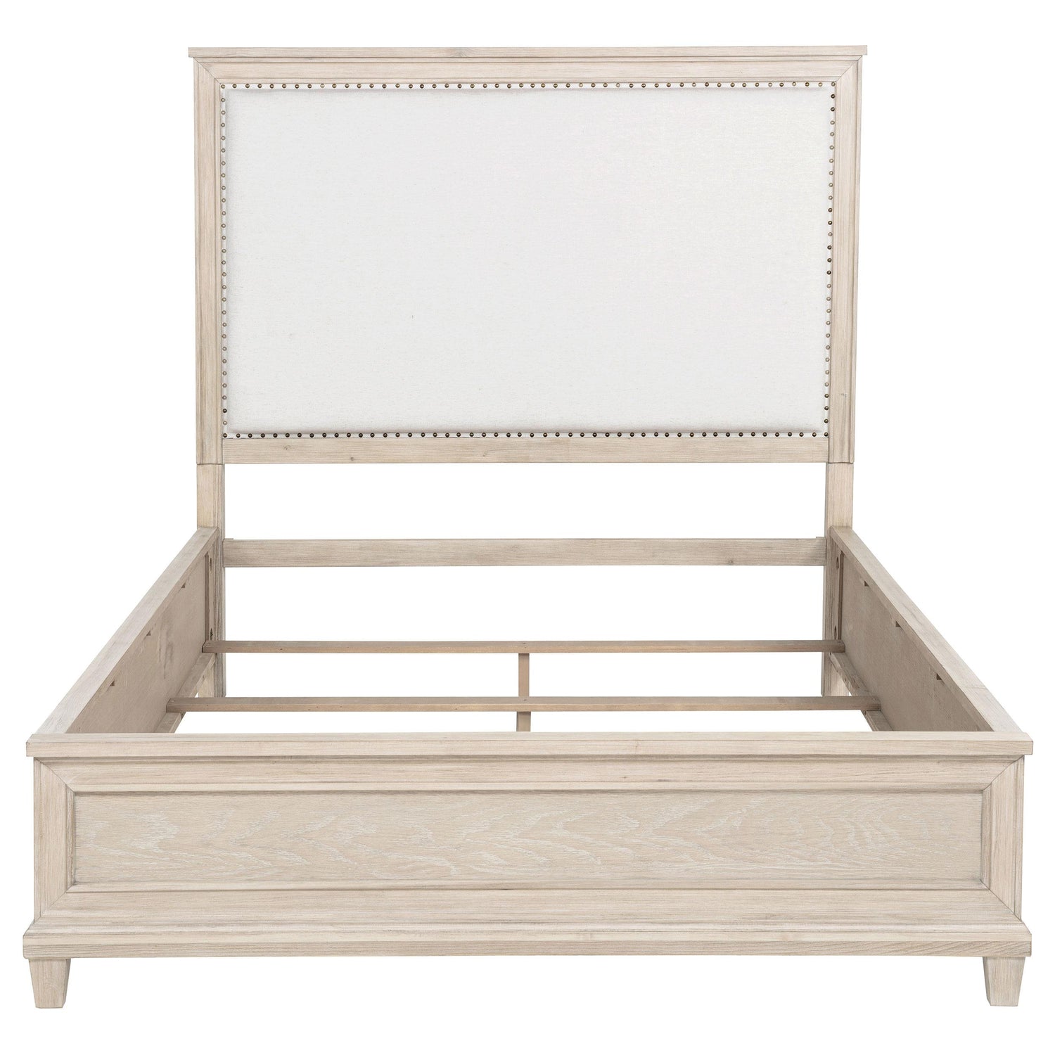 Pembroke 66-inch Queen Panel Bed Washed Oak - 215921Q