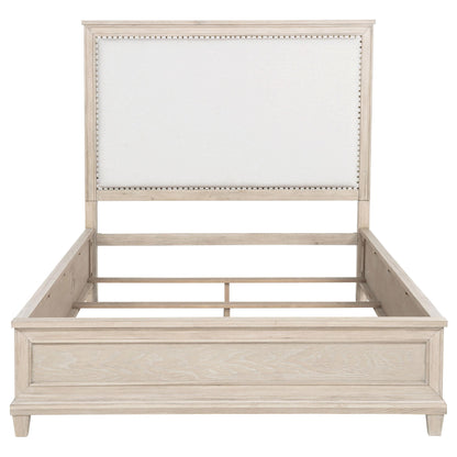 Pembroke 66-inch Queen Panel Bed Washed Oak - 215921Q