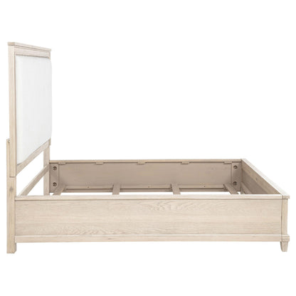 Pembroke 66-inch Queen Panel Bed Washed Oak - 215921Q