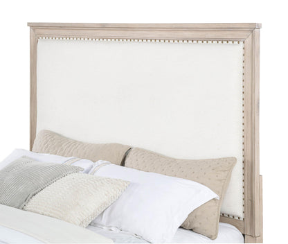 Pembroke 66-inch Queen Panel Bed Washed Oak - 215921Q