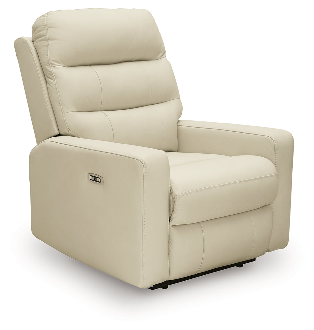 Pennacle Pier Canvas Power Recliner - PCU1350213