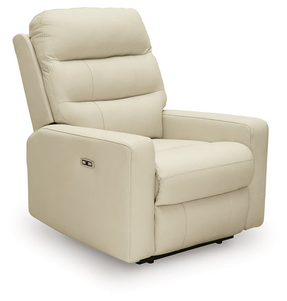 Pennacle Pier Canvas Power Recliner - PCU1350213