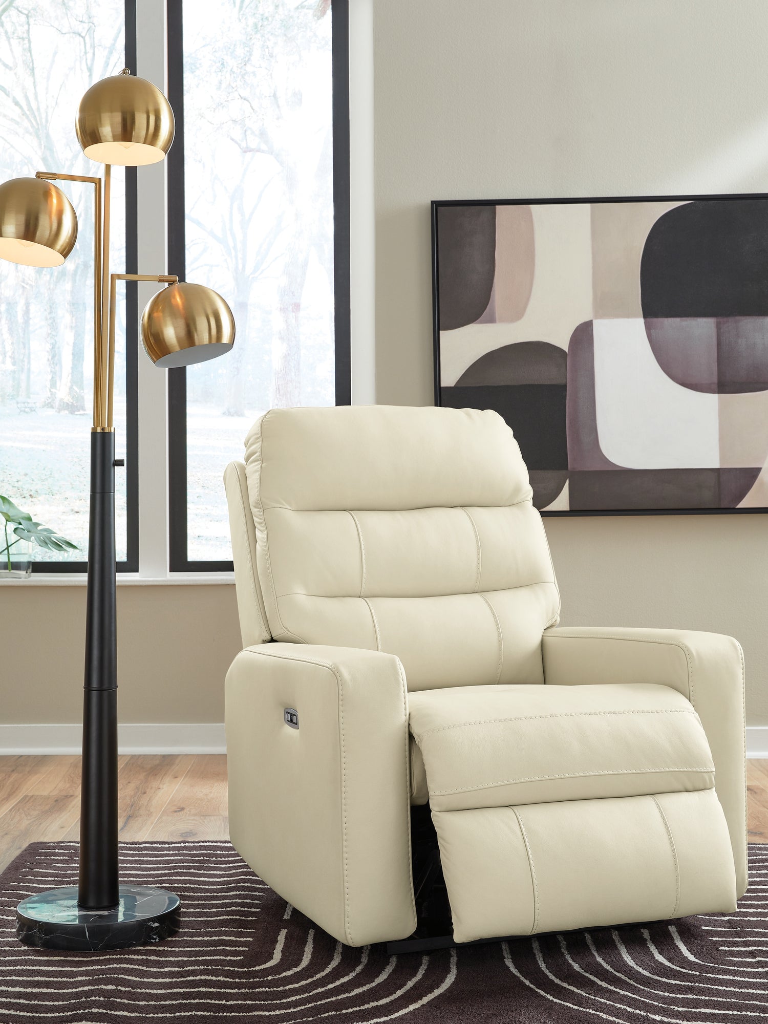 Pennacle Pier Canvas Power Recliner - PCU1350213