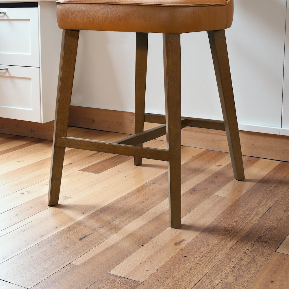 Peoria Elegant Mid-Century Modern Counter Stool for Kitchen Island - STL00401501