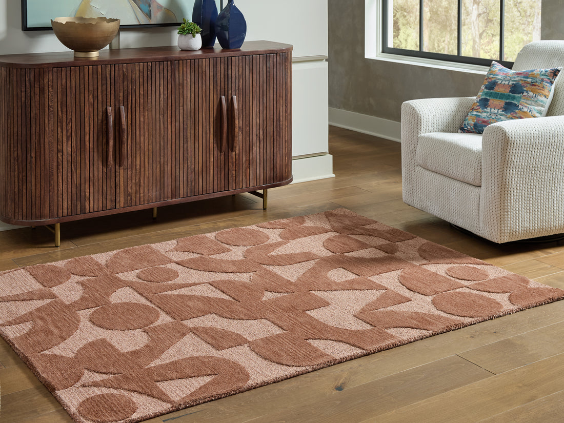 Perrenton Clay Medium Rug - R407202