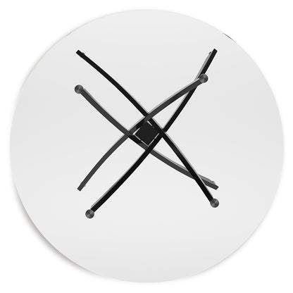 Pharwynn Black Dining Table - D446-15