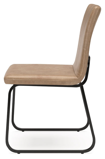 Pharwynn Dining Table and 4 Chairs in Black from Ashley - Luna Furniture