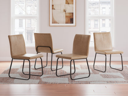 Pharwynn Toast Dining Chair, Set of 4 - D446-02