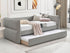 Philipa Daybed Back- L.Grey Tweed - 5324LG-BACK