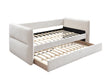 Philipa Oatmeal Twin Daybed with Trundle - SET | 5324OT-ARM | 5324OT-BACK - Bien Home Furniture & Electronics