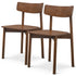 Pierre Walnut Dining Chair (Set Of 2) - DCH00801801