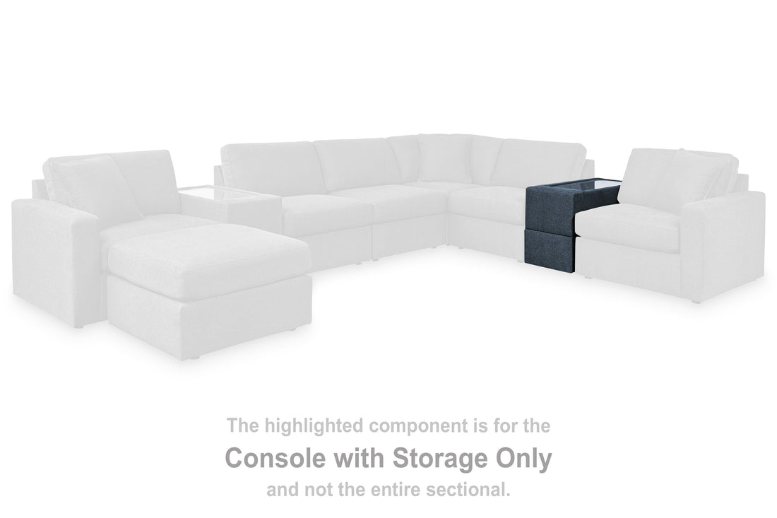 Pillar Peak Ink Console with Storage - 9210157 - Bien Home Furniture &amp; Electronics