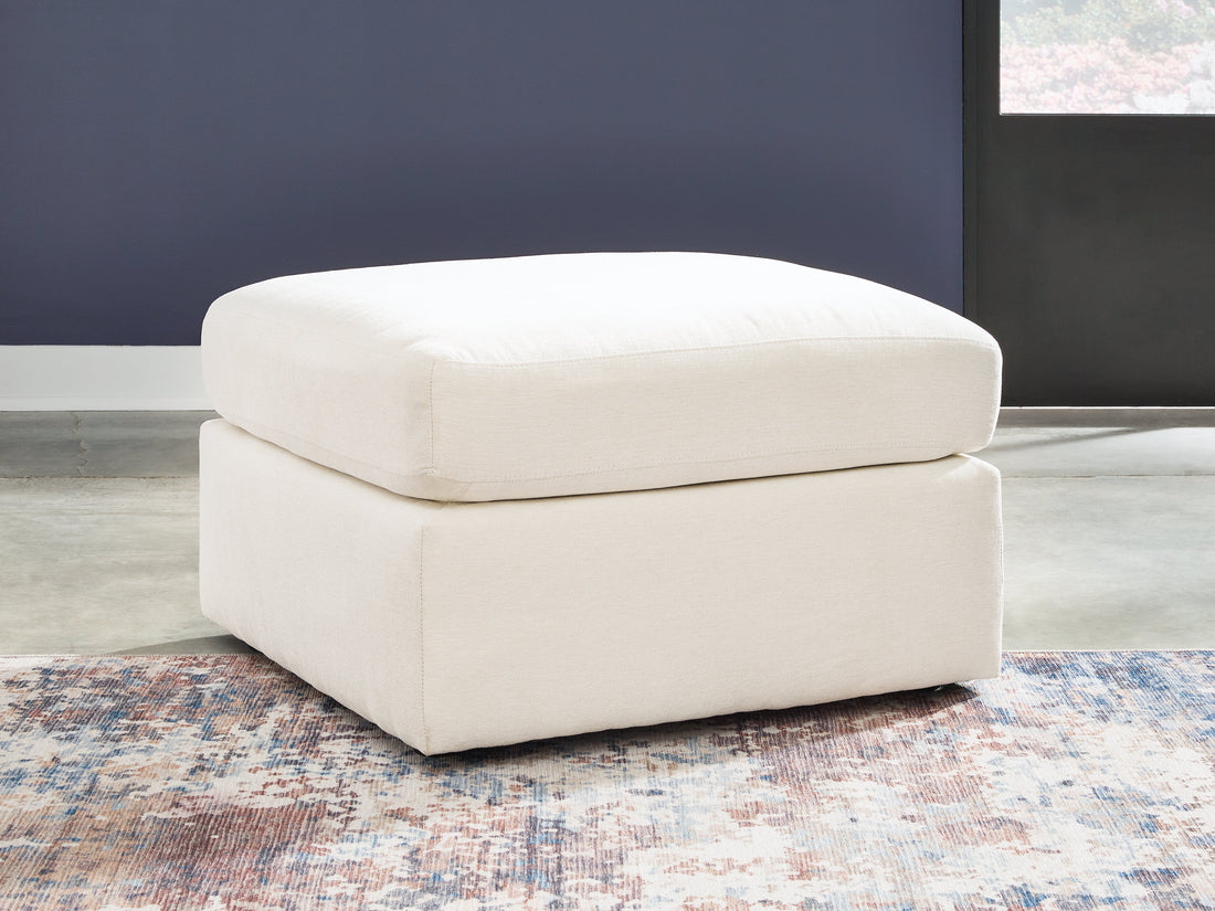 Pillar Peak Oyster Oversized Accent Ottoman - 9210308