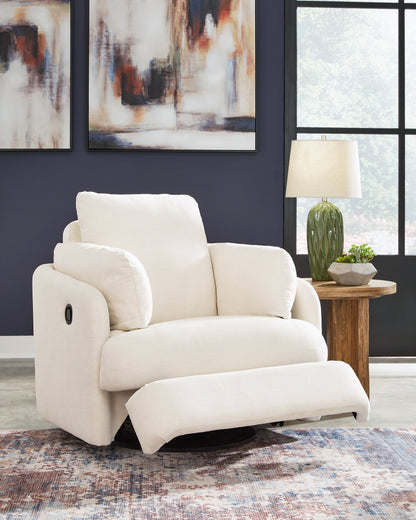 Pillar Peak Oyster Swivel Glider Recliner - 9210361