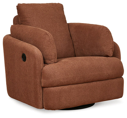 Pillar Peak Spice Swivel Glider Recliner - 9210261 - Bien Home Furniture &amp; Electronics