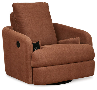 Pillar Peak Spice Swivel Glider Recliner - 9210261 - Bien Home Furniture &amp; Electronics
