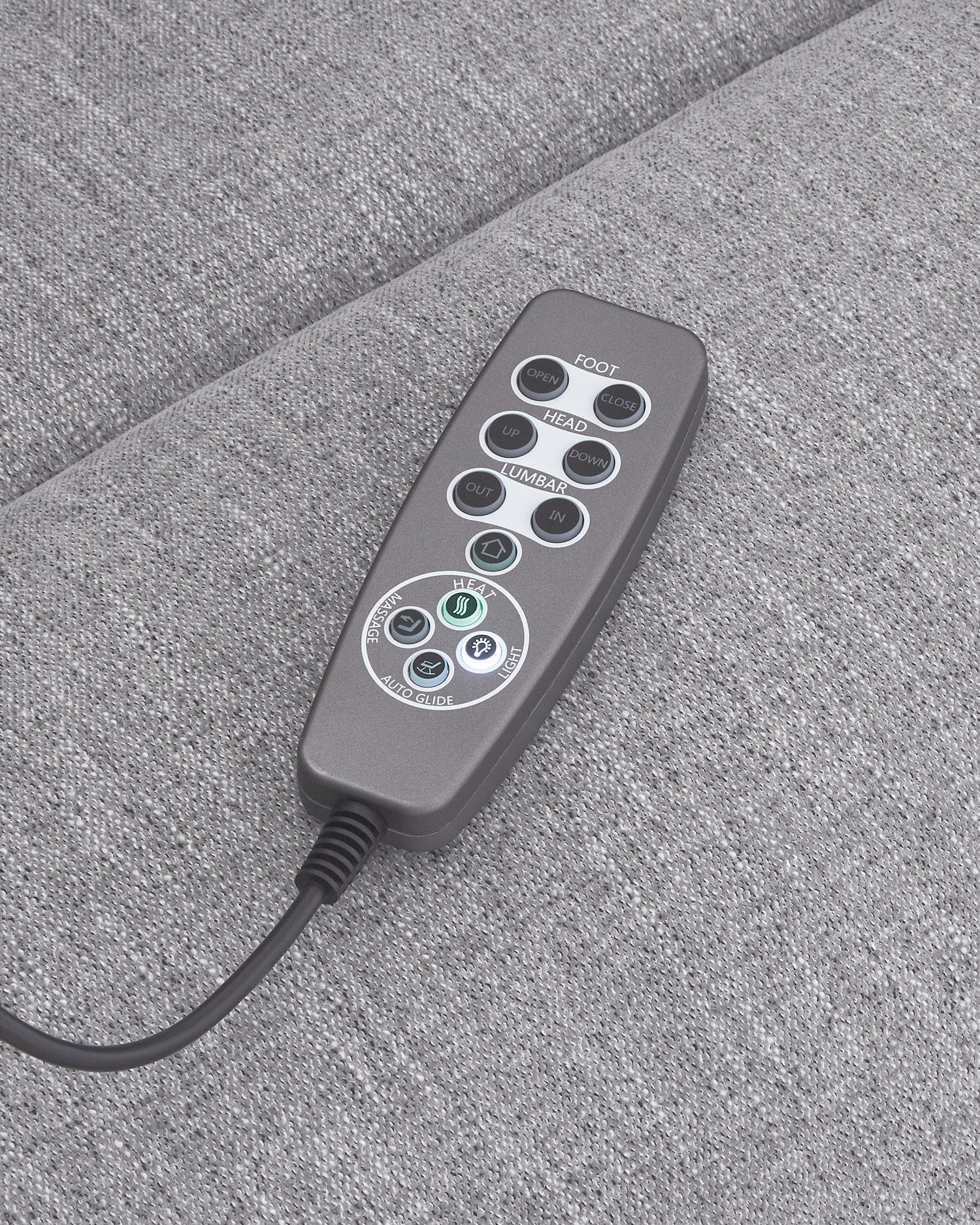 Pineland Pewter Power Glider Recliner with Audio System - PC9930642A
